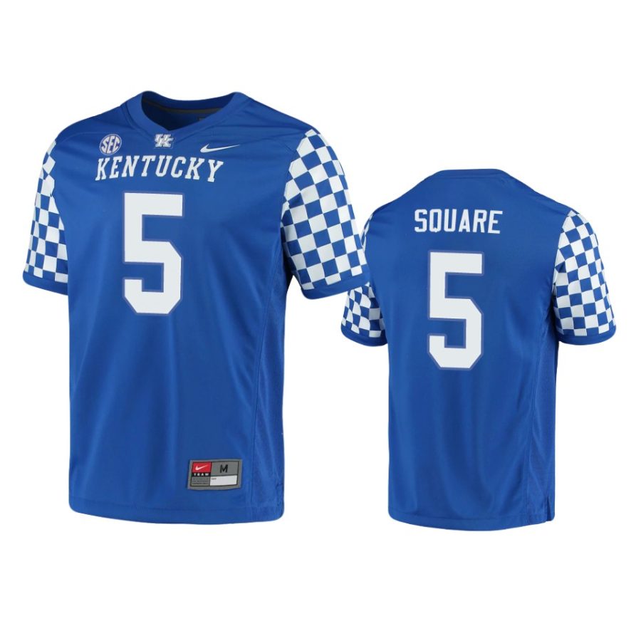 kentucky wildcats deandre square royal game jersey