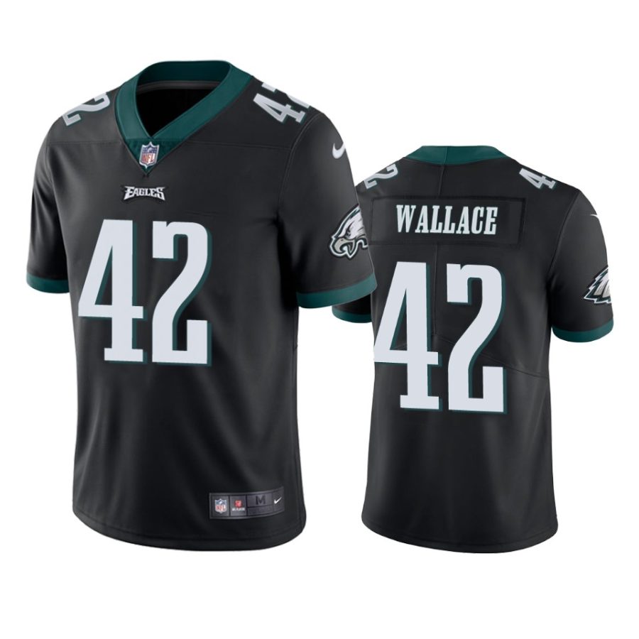 kvon wallace eagles black vapor jersey