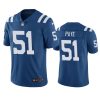 kwity paye colts color rush limited royal jersey