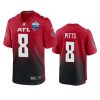 kyle pitts falcons red 2021 nfl london game game jersey