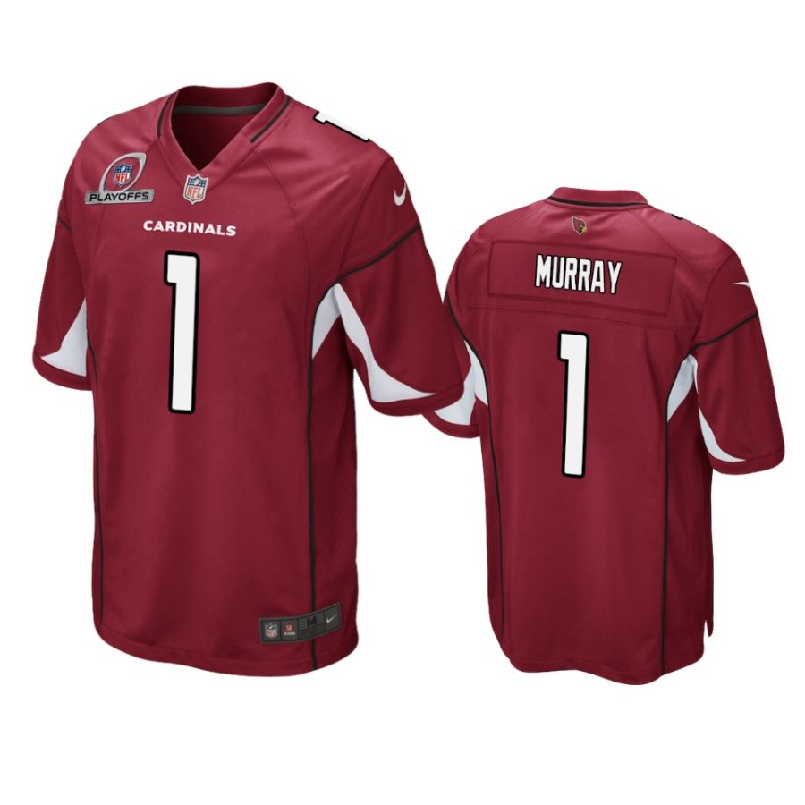 kyler murray cardinals cardinal 2021 nfl playoffs patch jersey