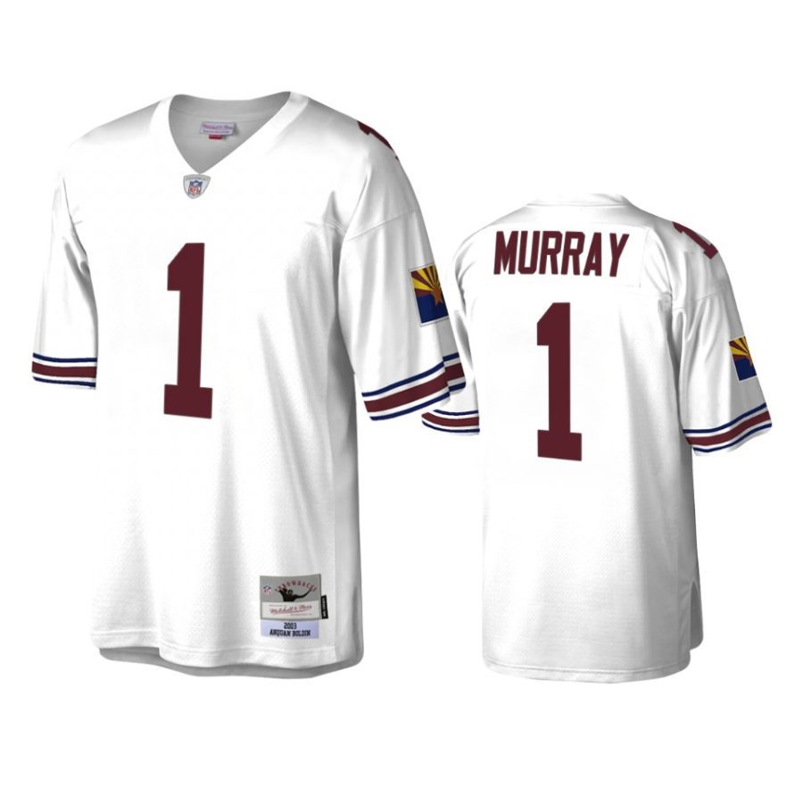 kyler murray cardinals white legacy replica throwback jersey