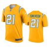 ladainian tomlinson chargers 2021 inverted legend gold jersey