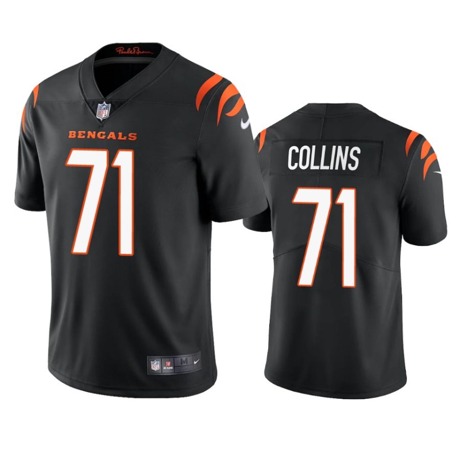 lael collins bengals black vapor jersey