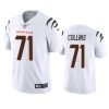 lael collins bengals white vapor jersey