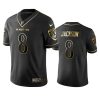 lamar jackson ravens black golden edition jersey