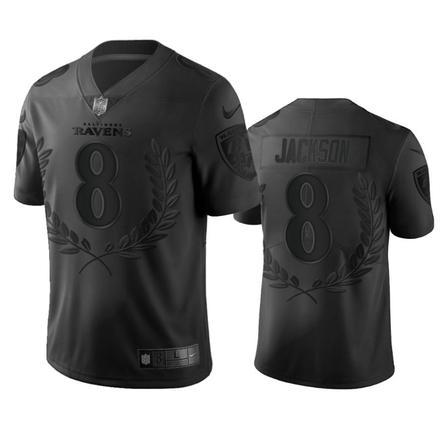 lamar jackson ravens black nfl mvp jersey