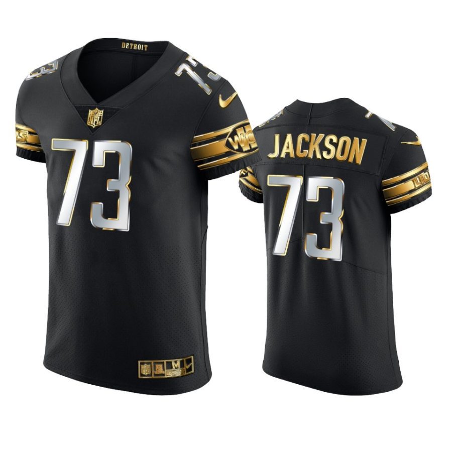 lions jonah jackson black golden edition elite jersey