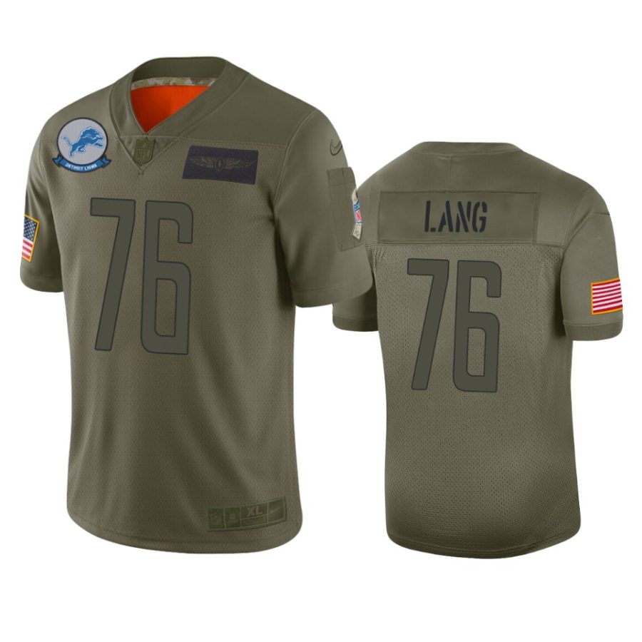 lions t.j. lang camo limited 2019 salute to service jersey