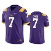 lsu tigers jamarr chase purple game jersey