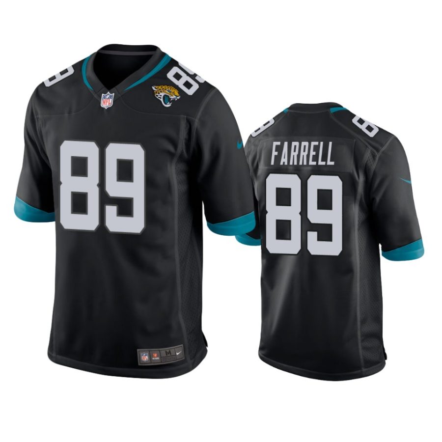 luke farrell jaguars black game jersey