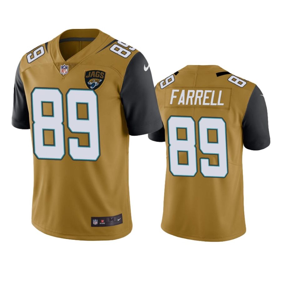 luke farrell jaguars color rush limited gold jersey