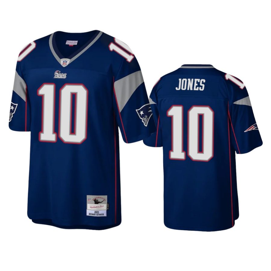 mac jones patriots navy legacy replica jersey