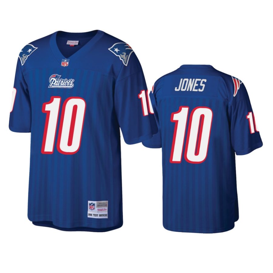 mac jones patriots royal legacy replica jersey