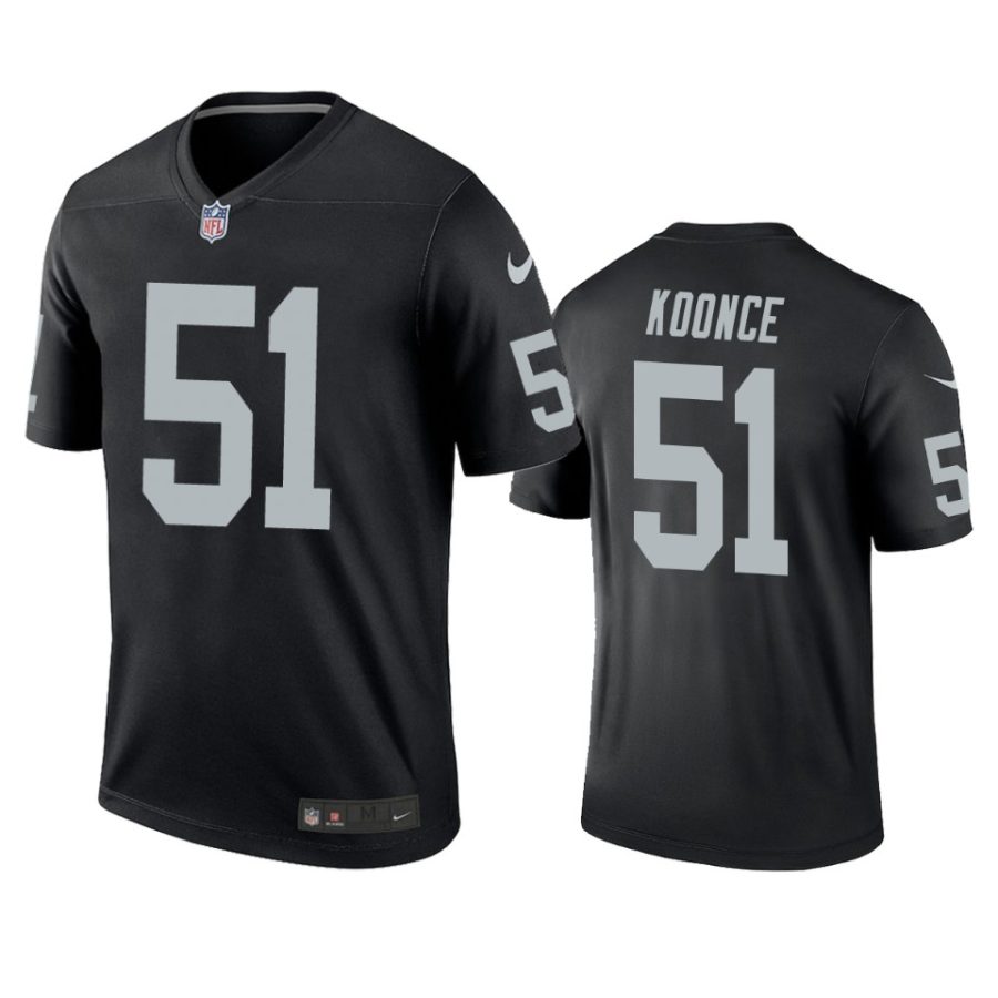 malcolm koonce raiders legend black jersey