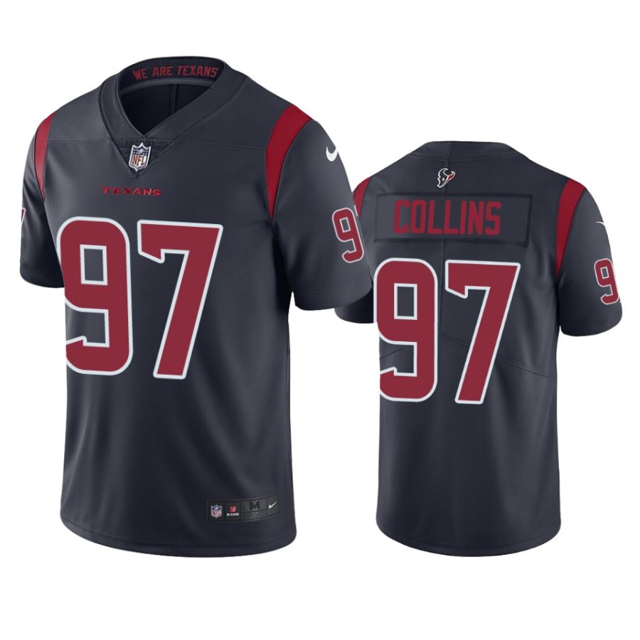 maliek collins texans color rush limited navy jersey