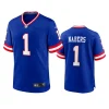 malik nabers giants 2024 nfl draft royal jersey