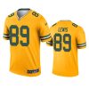 marcedes lewis packers 2021 inverted legend gold jersey