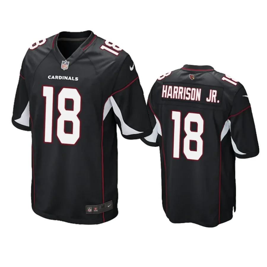 marvin harrison jr. cardinals black 2024 nfl draft jersey