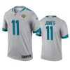 marvin jones jaguars 2021 inverted legend silver jersey