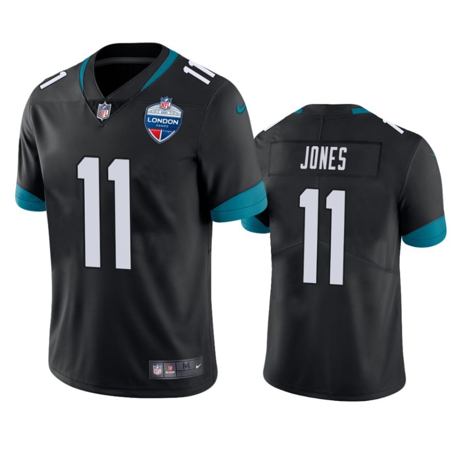 marvin jones jaguars black vapor jersey 0a