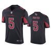 matt prater cardinals color rush limited black jersey