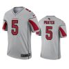 matt prater cardinals inverted legend silver jersey