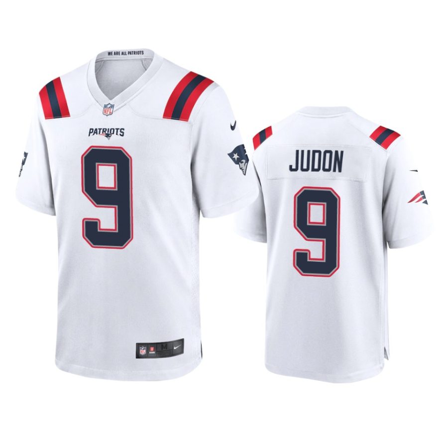 matthew judon patriots white game jersey