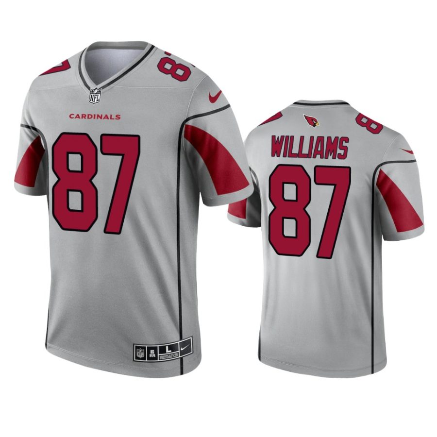 maxx williams cardinals 2021 inverted legend silver jersey