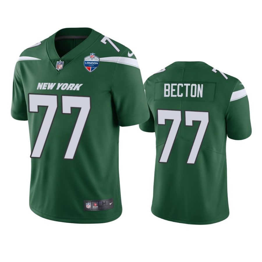 mekhi becton jets green 2021 london games patch limited jersey