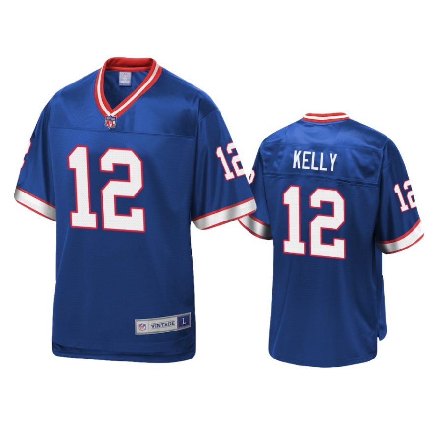 men bills jim kelly royal retired team player jersey