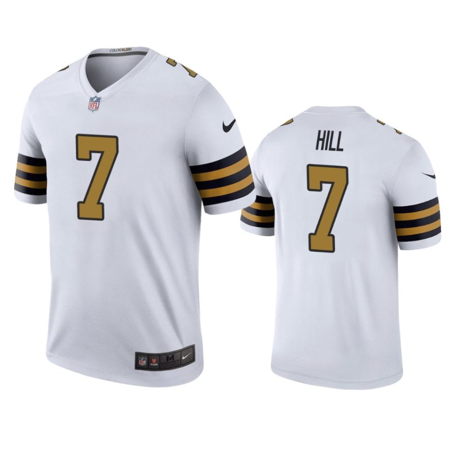 men color rush legend saints taysom hill white jersey