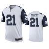 men cowboys ezekiel elliott white color rush legend jersey