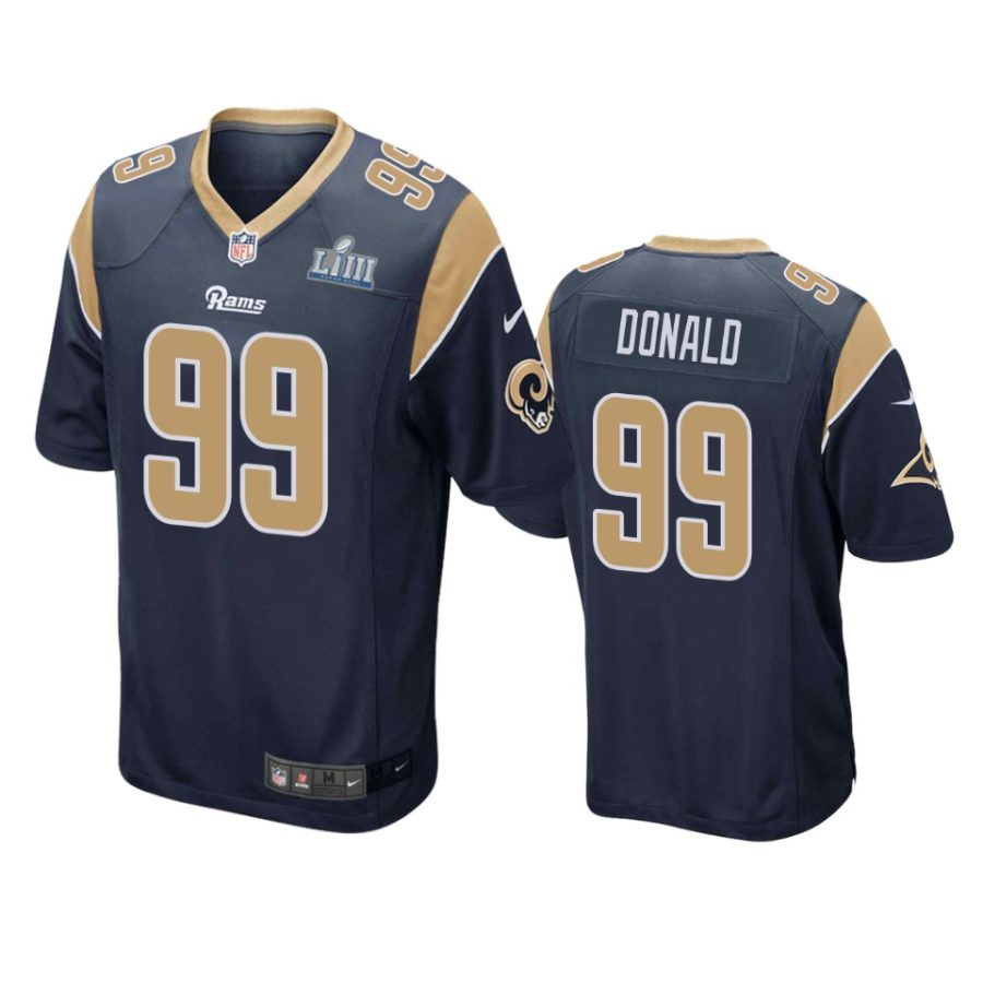 men navy aaron donald jersey