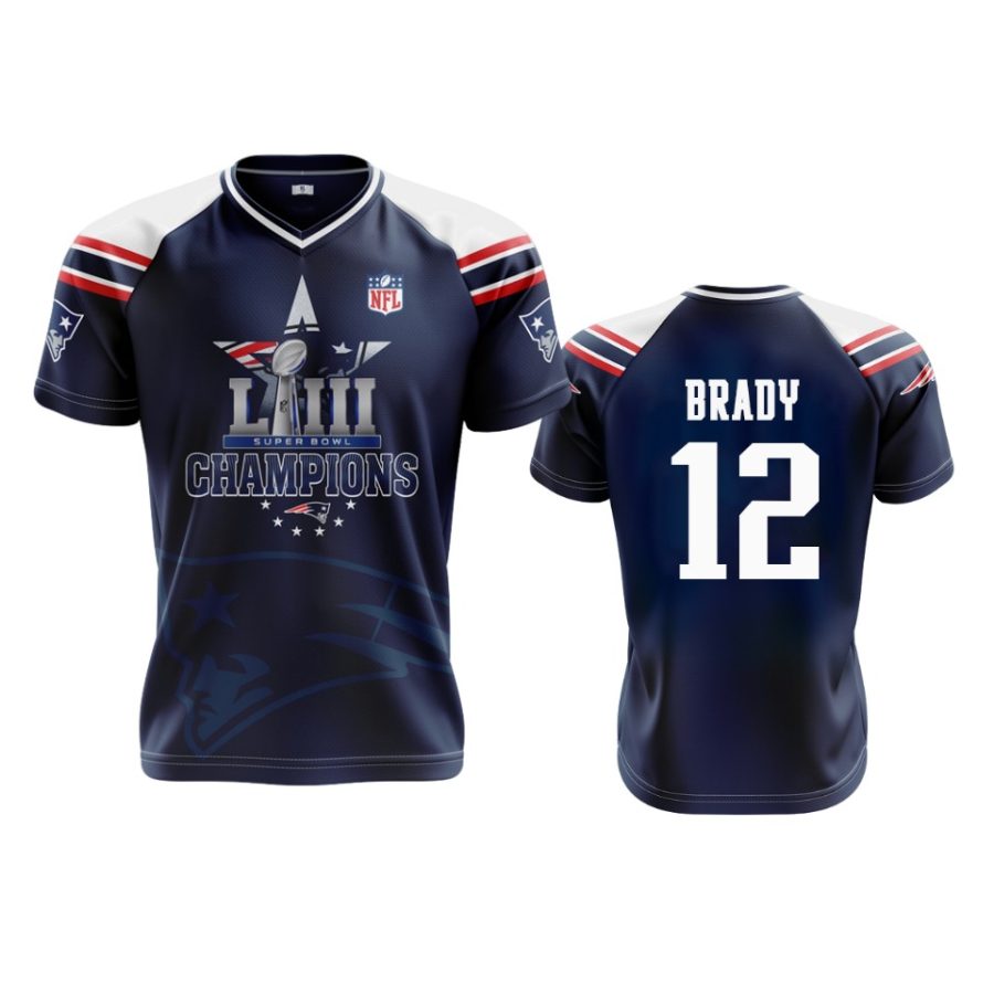 men navy tom brady jersey 2a