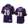 men ravens ed reed purple retired player jersey