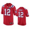 men red tom brady jersey