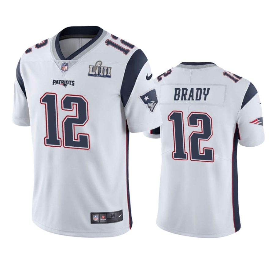 men white tom brady jersey