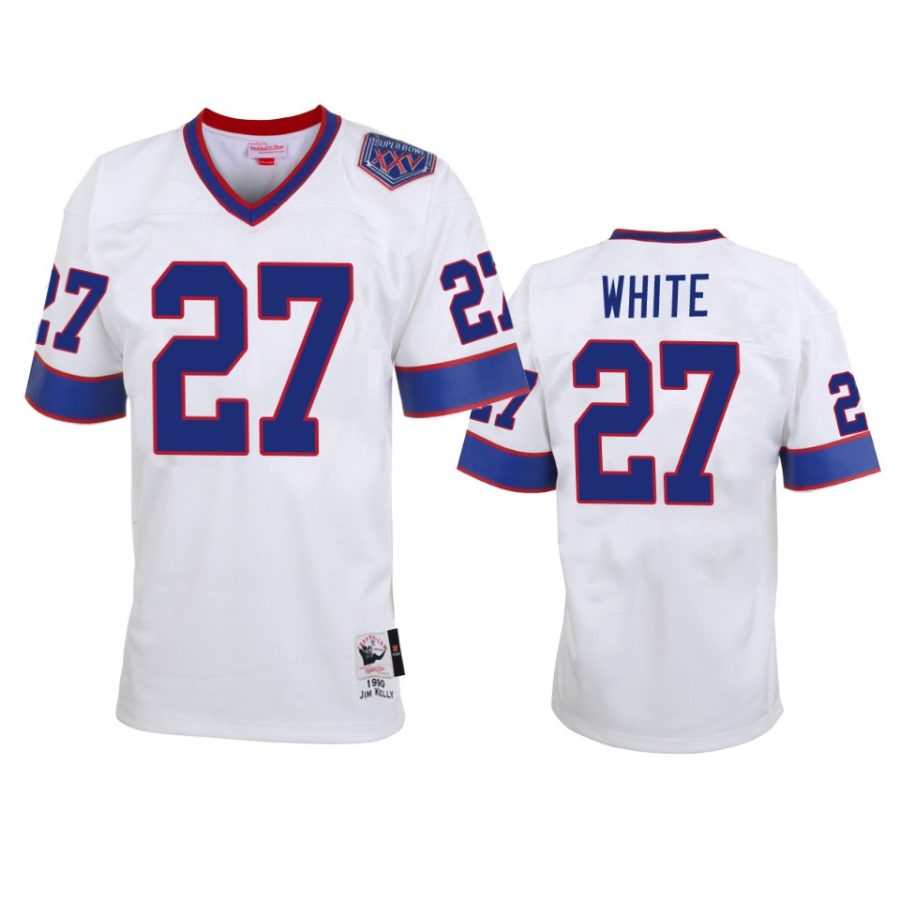 men white tredavious white jersey 0a