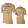 mens 49ers fred warner gold 2021 nfc pro bowl game jersey