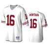 mens 49ers joe montana white vintage replica jersey