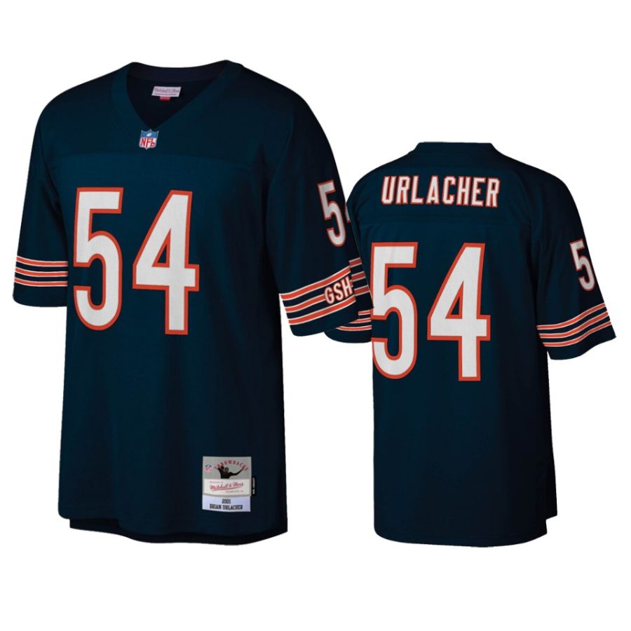 mens bears brian urlacher navy legacy replica jersey