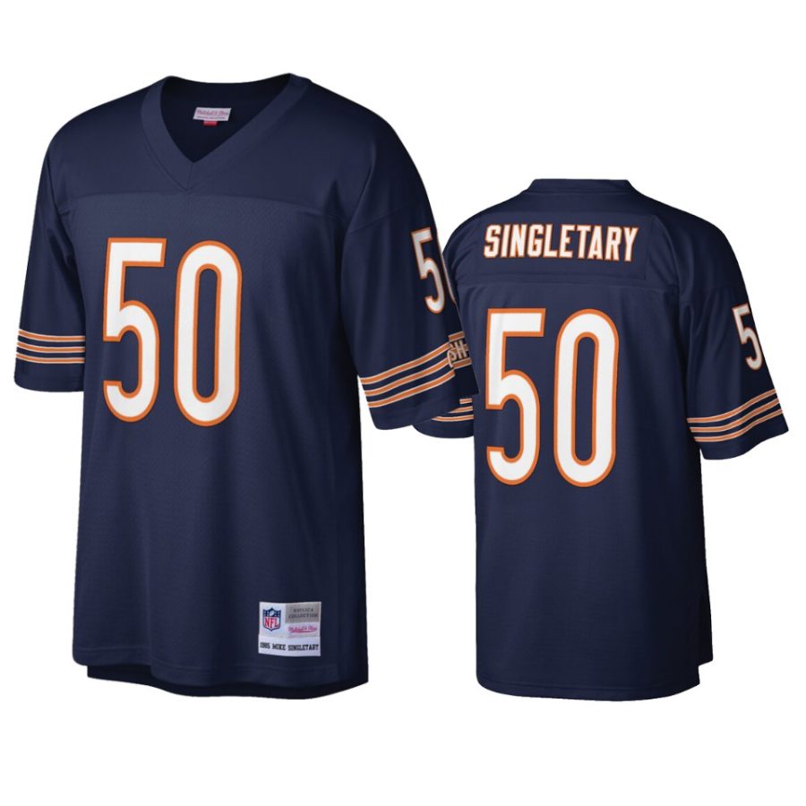 mens bears mike singletary navy legacy replica jersey 0a