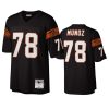 mens bengals anthony munoz black legacy replica jersey 0a