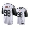 mens bengals d.j. reader white 2021 alternate game jersey