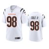 mens bengals d.j. reader white 2021 game jersey