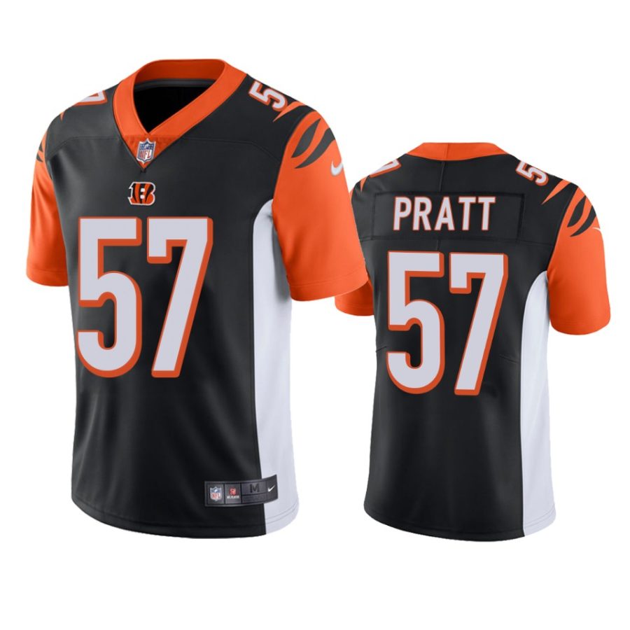 mens bengals germaine pratt black vapor limited jersey