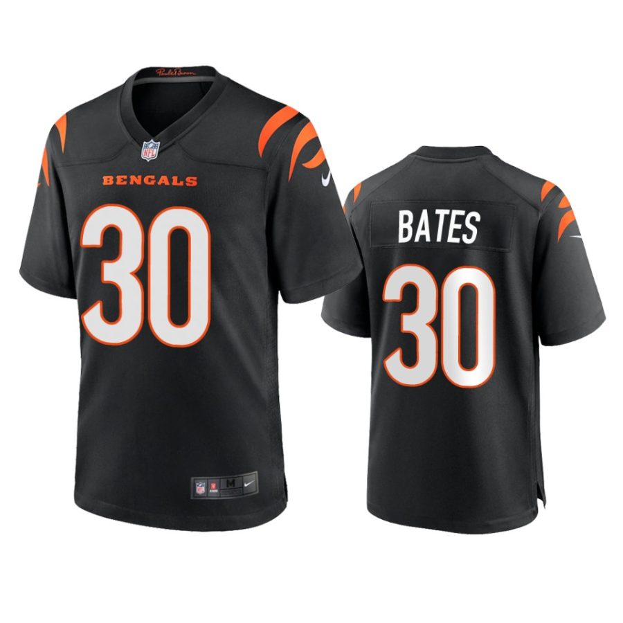 mens bengals jessie bates iii black 2021 game jersey