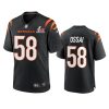 mens bengals joseph ossai black super bowl lvi game jersey