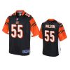 mens bengals logan wilson black pro line jersey